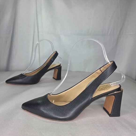 Vince Camuto Women's Hamden Pointed Toe Slingback Pump - Picture 2 of 7
